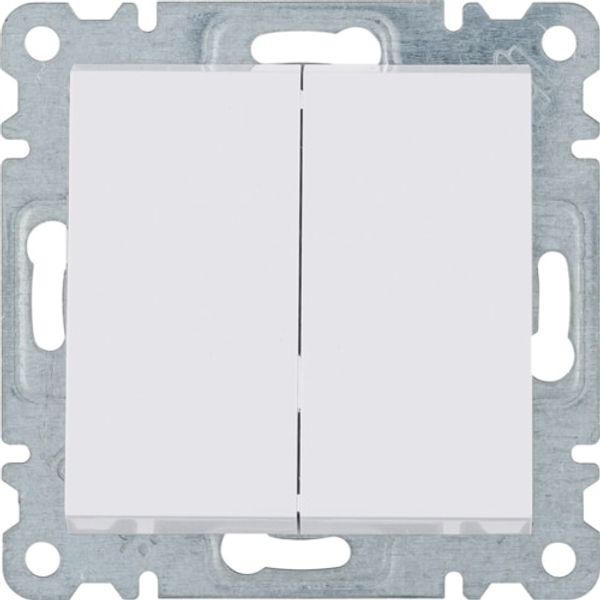 Double head switch scale-white image 1