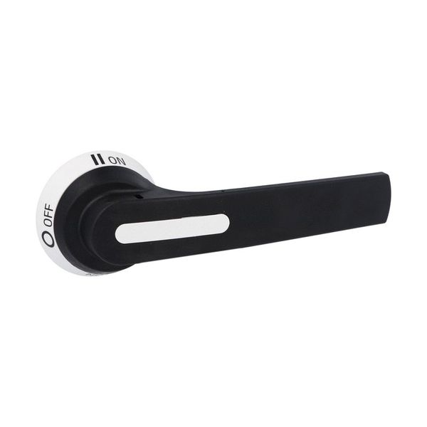 Door-coupling handle for GLC0320...GLC0630. Screw fixing. 175mm lever length pistol handle - defeatable (req. UL508A). Black. □10mm. IP66, IP69K and NEMA 4X image 1