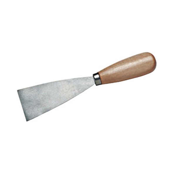 Painter's spatula, Made of steel, ground blade, image 1