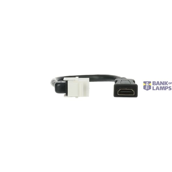 0229/32-500 Keystone alpine white HDMI 2.0 cable image 1