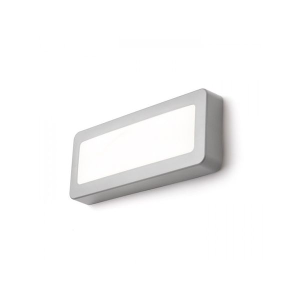 RENO SQ DR surface mounted grey 230V LED 5W IP65 3000K image 1