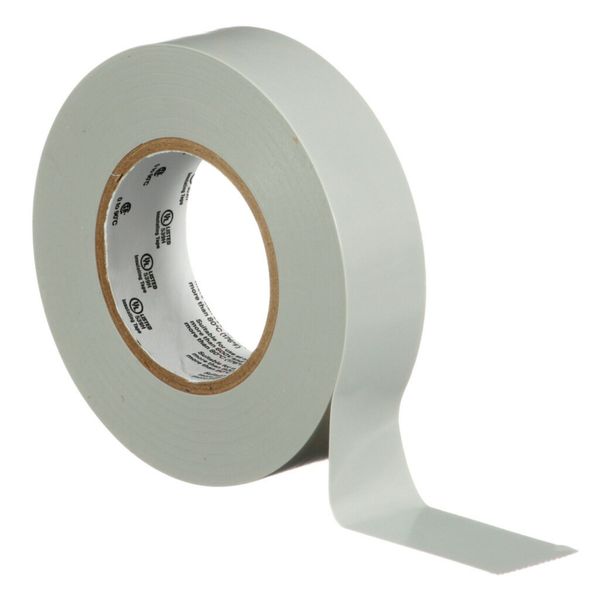3M™ Temflex™ Vinyl Electrical Tape 165, Grey, 19 mm x 25 m, 100 Rolls/ image 2