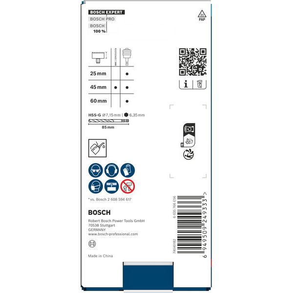 PC Plus Adapter SDS plus, Drill HSS-G Ø 7.15x85 mm image 2