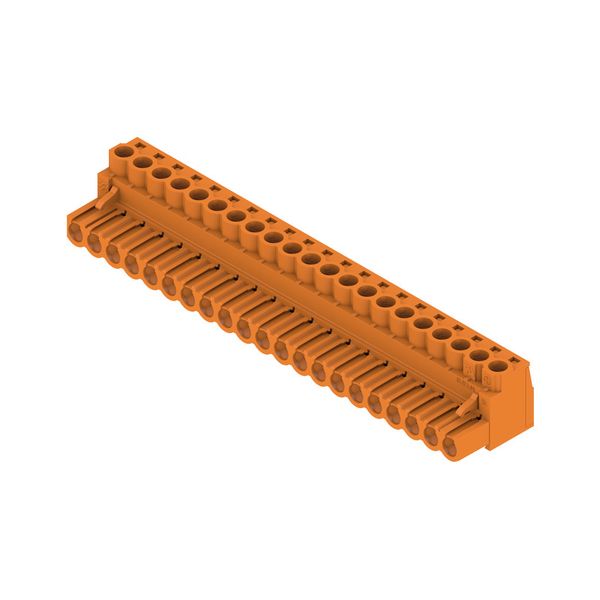 PCB plug-in connector, female plug, 5.00 mm, Number of poles: 21, 180°, Clamping yoke connection, Clamping range, max. : 4 mm², Box image 2