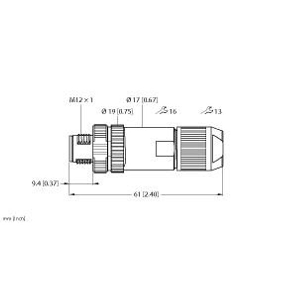 Field-Wireable Connector Industrial Ethernet   FW-ERSSM0426-FD-P-0408 image 1
