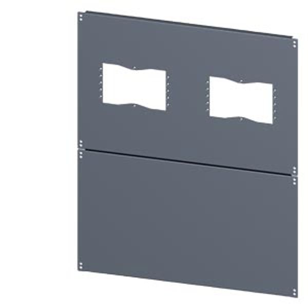 SIVACON, floor, with cut-outs for flanges, IPXX, D: 1000 mm, W: 800 mm image 2
