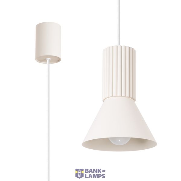 Pendant lamp ESTRIA 1 beige image 9
