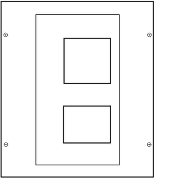 MCCB kit 250A L350mm vertical with differential image 1