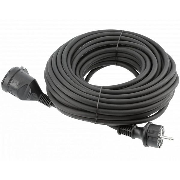 HOEGERT Rubber Insulated Extension Cord 30 m image 1