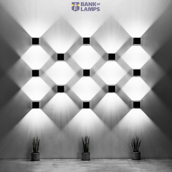 WALL LAMP QUAD 1 BLACK G9 1X40W IP20 image 6