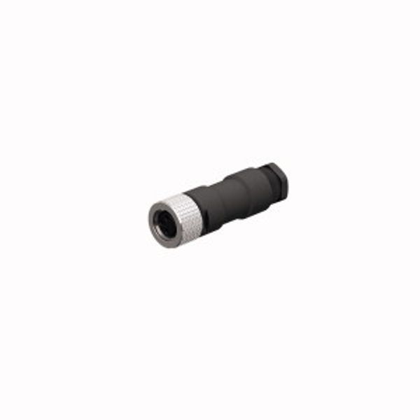 Field-Wireable Connector Female Connector M8 × 1/Ø 8 mm, Straight   B5141-0 image 2