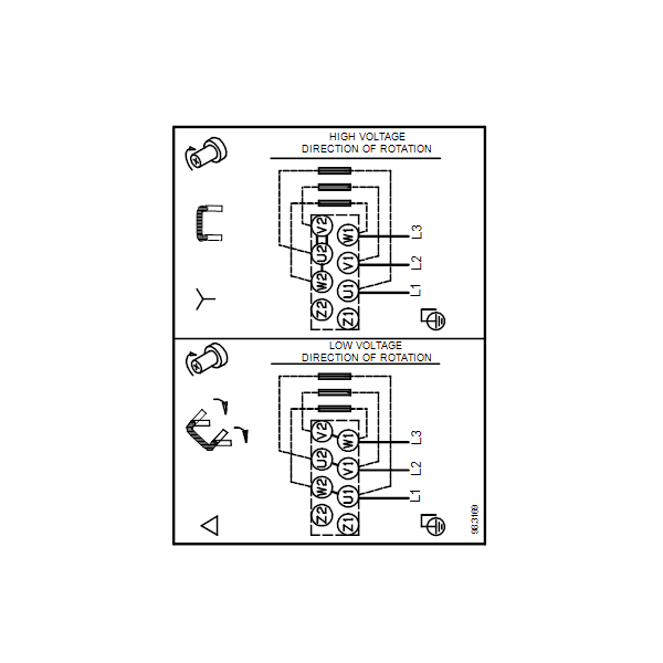 Norm found. pump NK 40-125/116 A2F2AESBAQE 0,25kW 220-240D/380-415Y 4P image 2
