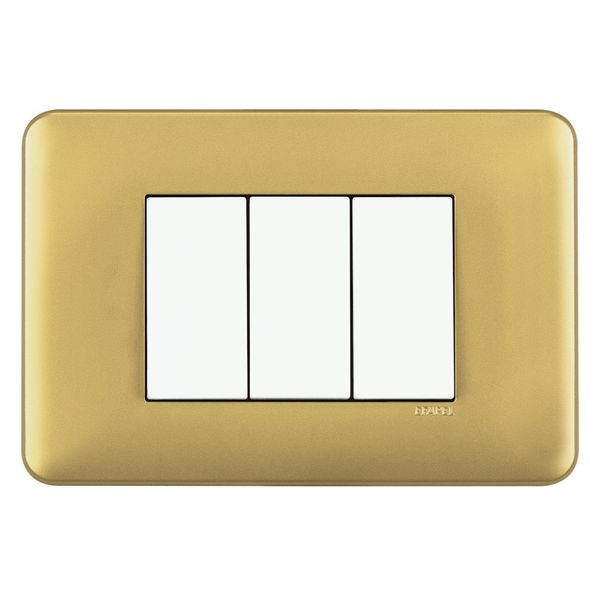 FRAME 3 MOD F/ ADAPTER 3 MOD GOLD image 1