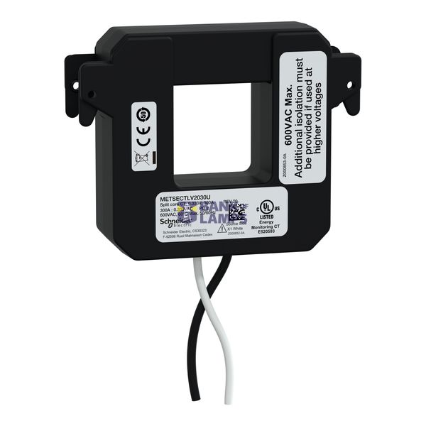 Split core CT, .3V, 300A UL2808 image 2