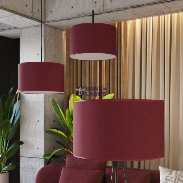 Floor lamp NEVIA burgundy image 6