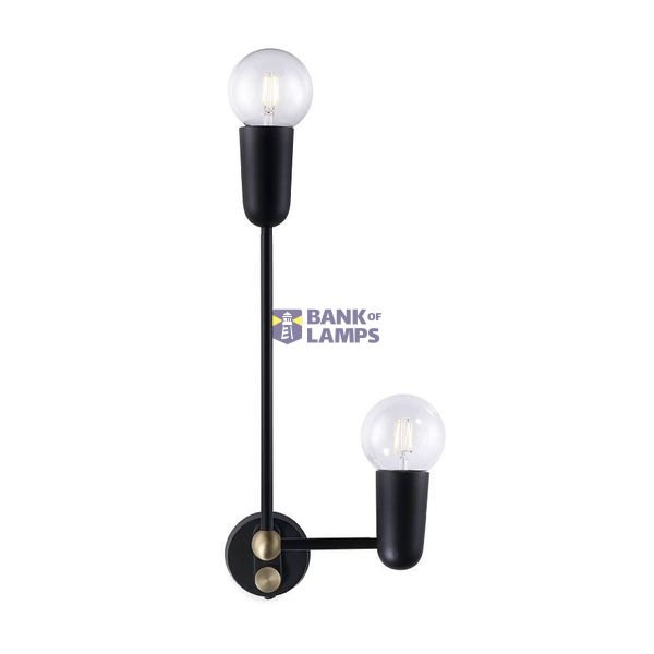 MANHA | Wall light | Black image 1