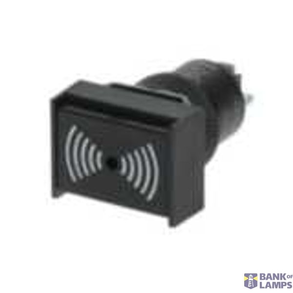 Panel mount buzzer, intermittent/continuous sound, 12-24 VDC supply M2BJ9190R image 1