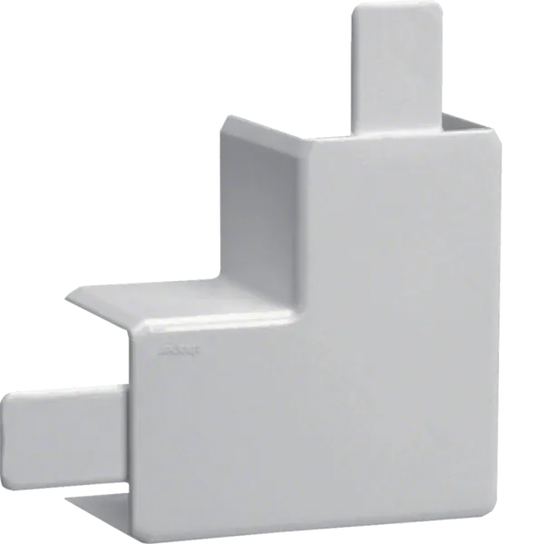 Flat angle cut-concealing halogen-free for LF 20x33mm light grey image 1