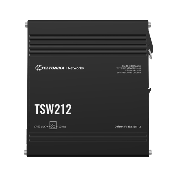 TSW212 L2 managed Switch 8 GbE, 2 SFP ports TSW212000000 image 4