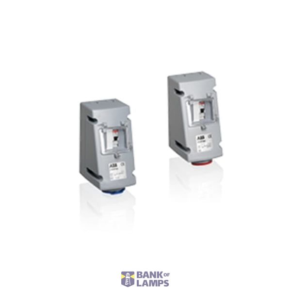 Socket-outlet with MCB, 6h, 16A, IP44, 2P+E image 1