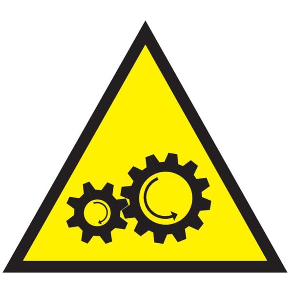 Triangular danger sign - Side: 330 mm image 1