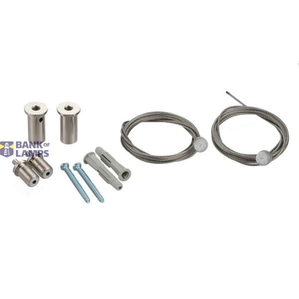 LED T8 Batten suspension Kit image 2