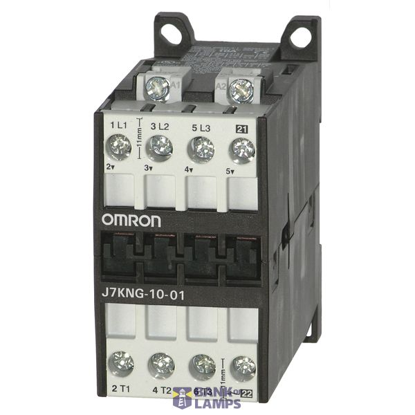Contactor (DC-coil), 3-pole, 4 kW; 10 A AC3 (400 VAC) + 1 NC, 24 VDC, image 2
