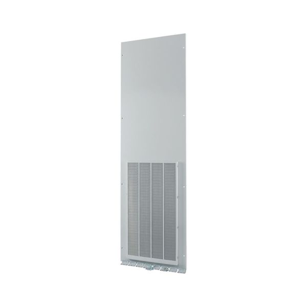 XTSZFFPV42-W600 Front plate (section high), ventilated, W=600mm, IP42, grey image 3