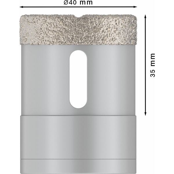 X-LOCK Diamond Cutter Best for Ceramic Dry Speed 40x35 image 2