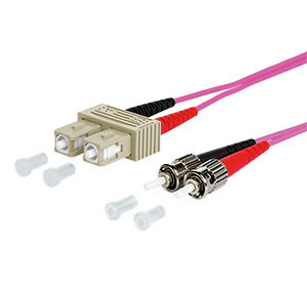 OpDAT patch cord SC-D/2xST OM4, 1.0 m image 3