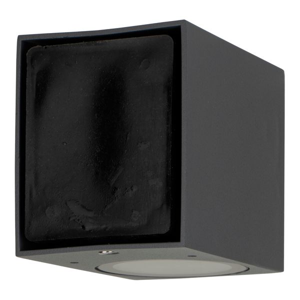 Wall Lamp Outdoor 1x GU10 Anthracite Square IP44 image 1