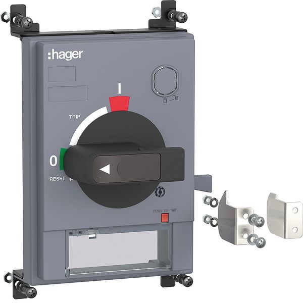 Direct rotary handle for x630/P630, with door lock image 1