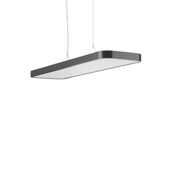 TRIONA rectangle, 96 W, 12100 lm, 840, anthracite, DALI Pendant lumina image 2