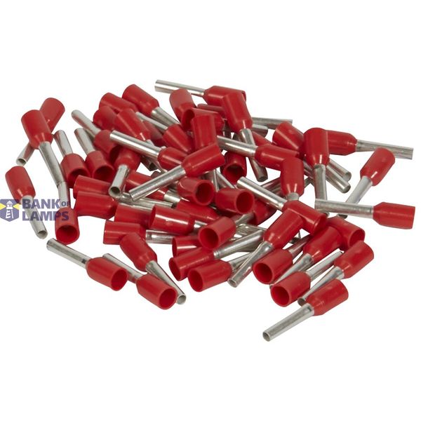 Ferrules Starfix - simples individuals - cross section 1 mm² - red image 2