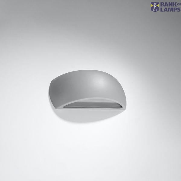 PONTIUS GREY CERAMIC WALL LAMP G9 1X60W IP20 image 6