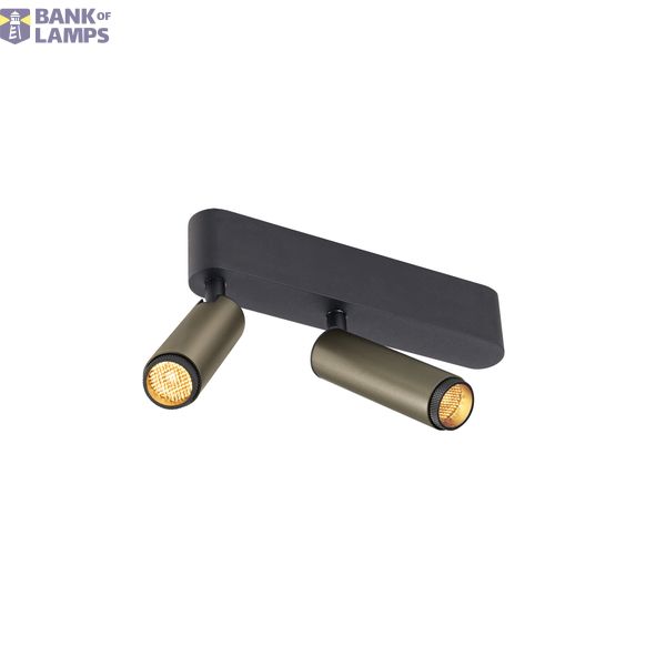 GRIP! S surface mount. ceiling dbl PHASE 3000K 21W 29ø cu/bl image 1