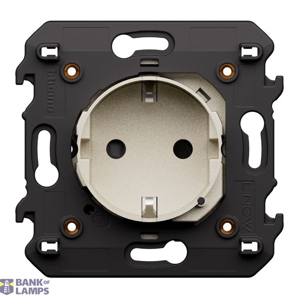 L.NOW-CONNECTED OUTLET SCH 16A CHAMPAGNE image 2