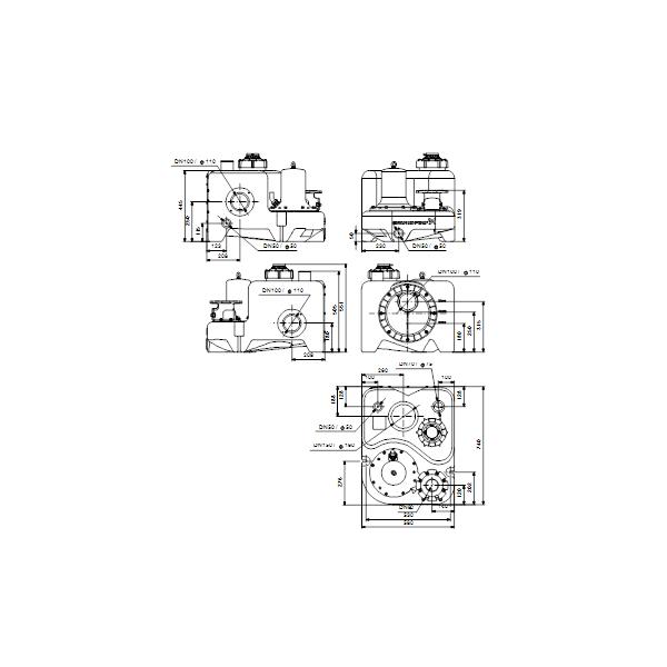 Fecaliën Opvoerinstallatie M.22.3.4 3x400V image 3