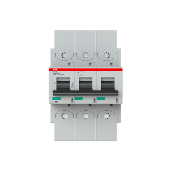 S803S-UCB125-R High-performance circuit breaker 125A, B, 750V DC=Icu 50 kA, 3P, image 1