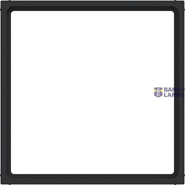 Spacer ring for central plate 51 x 51 mm, A.x/C.x, matte night black image 1