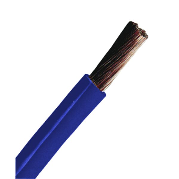 PVC Insulated Wires H07V-K 4mm² dark blue HPV (The price is shown without markup on metals. Request a quote for accurate information) image 1
