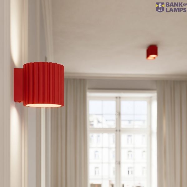 Ceiling lamp AURA 2 red GU10 image 4