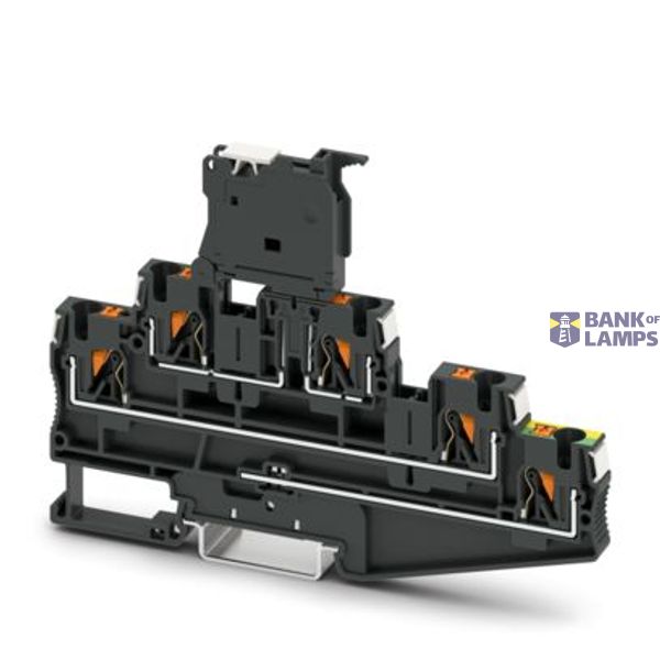 PT 4-PE/L/HESILED 24 (5X20)-R-CLM - Fuse modular terminal block image 1