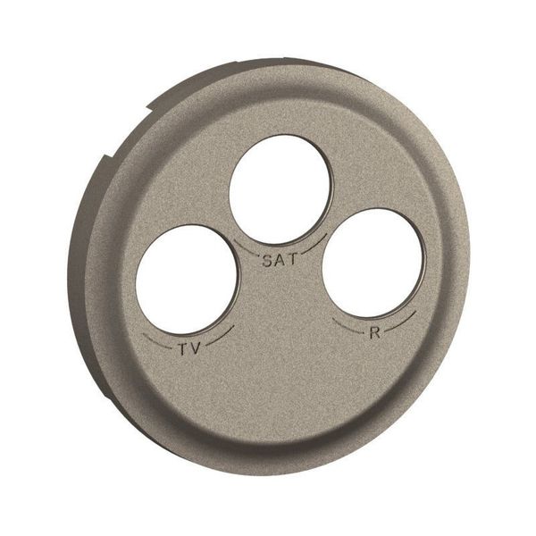 TV-R-SAT DAB+ SOCKET TITANIUM image 2
