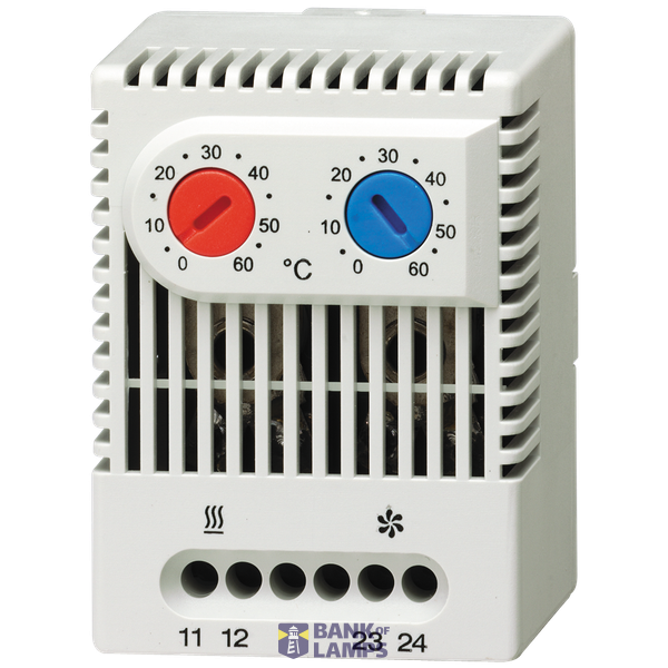 FIXED THERMOSTAT FOR HEATING REGULATION WITH 1 CONTACT NC image 2