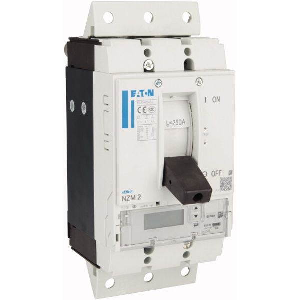NZMH2-PX250-SVE NZM2 PXR25 circuit breaker - integrated energy measurement class 1, 250A, 3p, Screw terminal, plug-in technology image 5