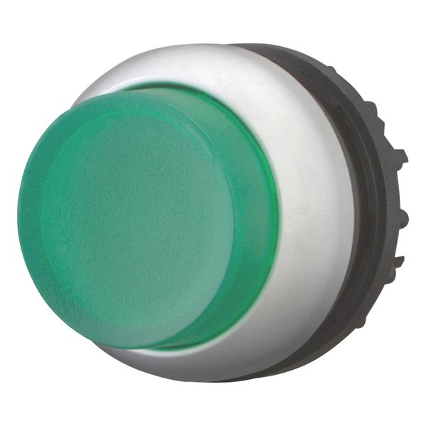 M22-DRLH-G Illuminated pushbutton actuator, RMQ-Titan, Extended, maintained, green, Blank, Bezel: titanium image 9