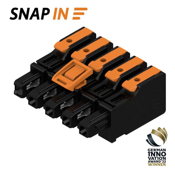 PCB plug-in connector, female plug, Pitch in mm (P): 7.50 mm, Number of poles: 5, Box image 2