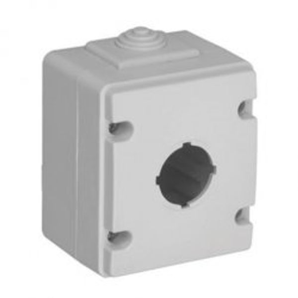 BOX F/PUSH-BUTTON DEVICES OF Ø22MM WHITE image 1
