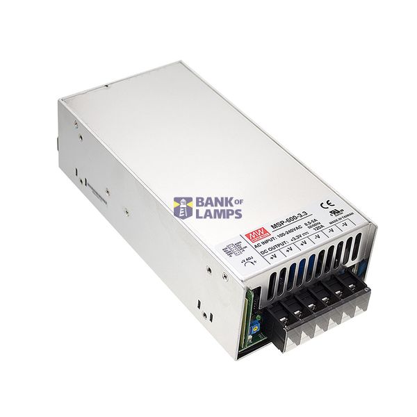 MSP-600-48 switching power supply, medical, 624W, 48V, 13A, MEAN WELL image 1